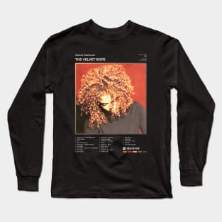 Janet Jackson - Rhythm Nation 1814 Tracklist Album Long Sleeve T-Shirt